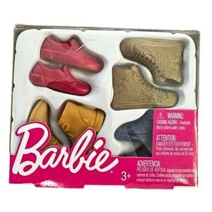 Mattel Barbie Ken Boot and Shoes Pack NWT